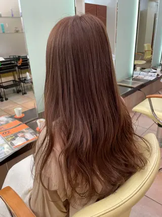ロング カラー 艶カラー🌙縮毛矯正 /ボブ【Reina】のヘアスタイル