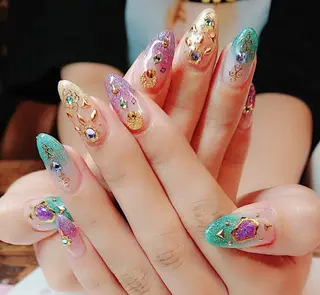 ネイル 🦋AYNIL🦋 ナチュラル専門店♥️のネイルデザイン