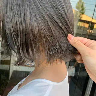 ミディアム カラー SALOWIN名古屋栄店所属・Yuuki🌷名古屋 栄 カラー/ボブのヘアスタイル