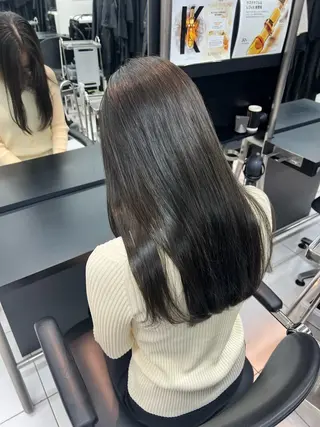 ロング ハッタ ミクのヘアスタイル