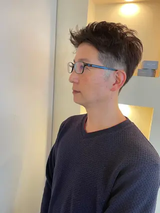 ショート EMBELLIR fleur【アンベリール フルー】所属・EMBELLIR マツナガカヨコのヘアスタイル