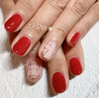 ネイル tRING* しいの木台のネイルデザイン