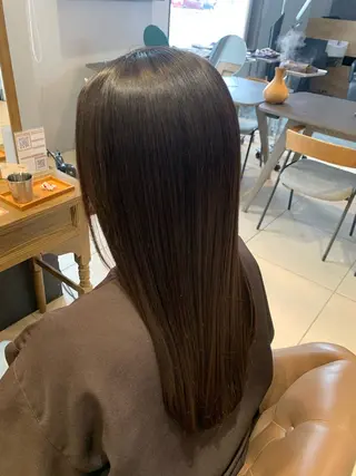 ロング パーマ 松永 らりっさのヘアスタイル