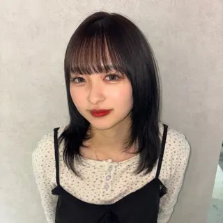 ミディアム カラー ★デザインカラー ハイトーン ももか★のヘアスタイル