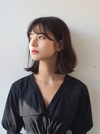 ミディアム edA. 鎌倉のヘアスタイル