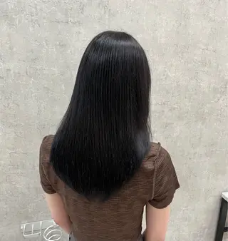 セミロング カラー 中島 日菜のヘアスタイル