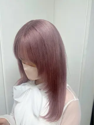 ロング cie所属・ふくし りこのヘアスタイル