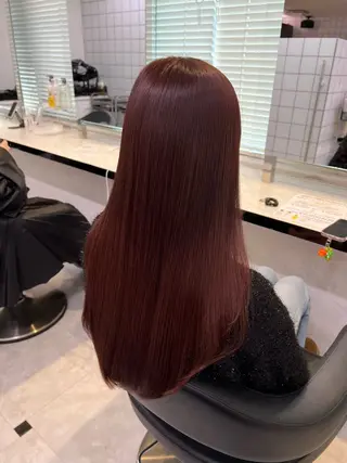 カラー 🥀トレンド暖色⛓️ YUTOのヘアスタイル