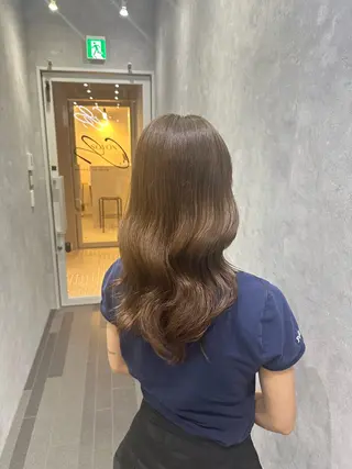 セミロング CS made by SHACHU 栄所属・中村 さきのヘアスタイル