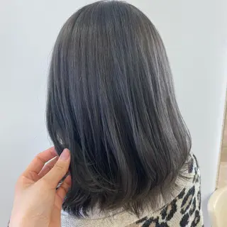 ミディアム カラー 個性派/ブリーチ *ほのかのヘアスタイル