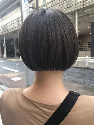 ショート ノツコウダイ /ぱつっとボブのヘアスタイル