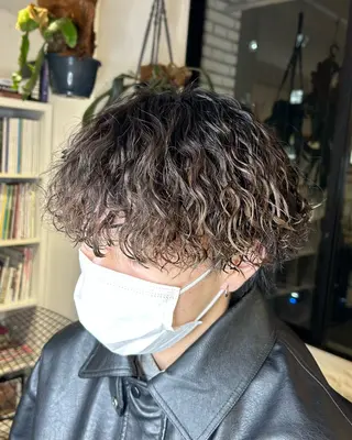 パーマ メンズ Di-KA HAIR sendai所属・TASHIRO KOUのヘアスタイル