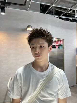 メンズ パーマ特化 まなるのヘアスタイル