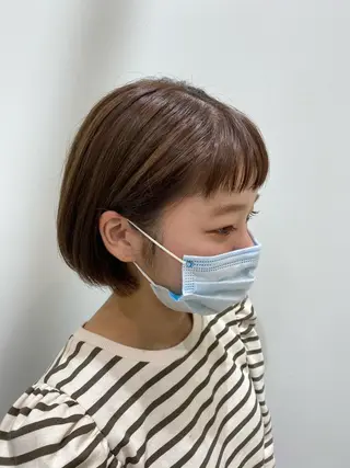 ショート カラー 🌱メンズパーマ🌱 篠崎 はやとのヘアスタイル