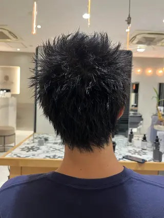 メンズ ナミ🩶暗髪/暖色 ❤️/透明感/縮毛のヘアスタイル