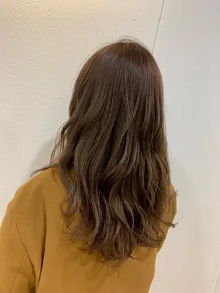 ロング カラー Lolonois梅田 /Okazaki:)のヘアスタイル