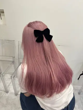 ロング カラー ハイトーン🌈メンズ カット♡Machanのヘアスタイル