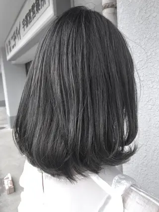 ミディアム カラー レイヤーカット匠 イソザキノリユキのヘアスタイル
