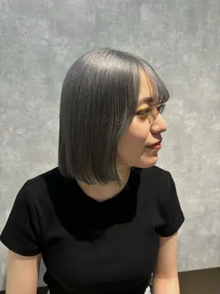 ショート 🌐NATSUMI 🌐【寒色カラー】のヘアスタイル