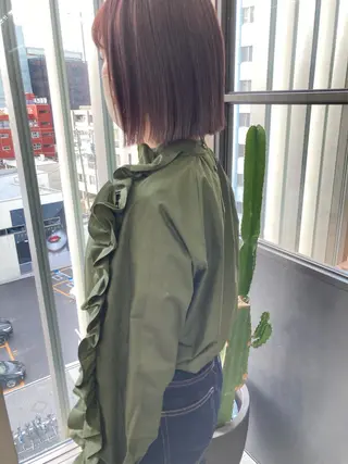 ミディアム カラー 小木曽智美 /ボブ/ショートのヘアスタイル