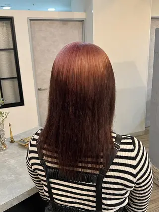 ミディアム カラー ブリーチカラー🫧 いぐち しょうた🫧のヘアスタイル