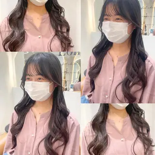 ロング 産休中2026.4月 復帰予定/野崎華代のヘアスタイル