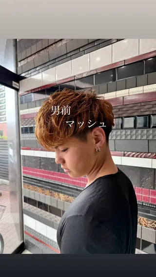メンズ DESIGN SALON  LIA・デザインサロンリア所属・問屋町/男前製作ルー ム/メンズ特化/賢佑のヘアスタイル