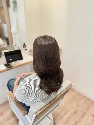 ミディアム 透明感カラー🫧 miyuのヘアスタイル
