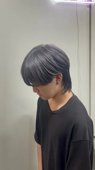 ショート カラー ヘアアレンジ メンズ 🦄カイ/メンズ 韓国ヘア/パーマ🦄のヘアスタイル