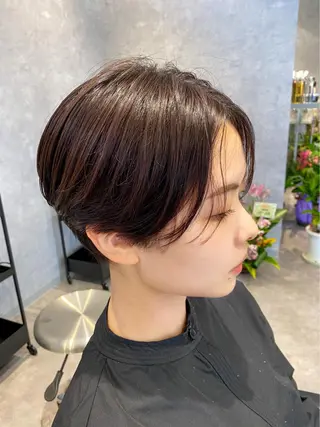 ショート カラー HEDI　美谷添 貫太のヘアスタイル