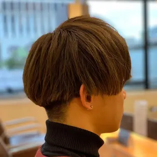 カラー メンズ 加藤 雄大のヘアスタイル