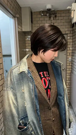 ショート 室屋 鈴音のヘアスタイル