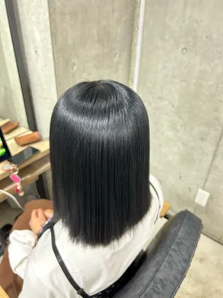 ミディアム カラー 林奏良 髪質改善/ハイトーンのヘアスタイル