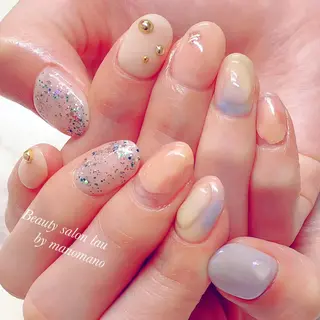 ネイル ラウバイマノマノ なかざとのネイルデザイン