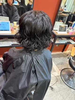 ミディアム ラフィスヘアーGlanz桂店所属・🌈鈴木 泰地🌈のヘアスタイル