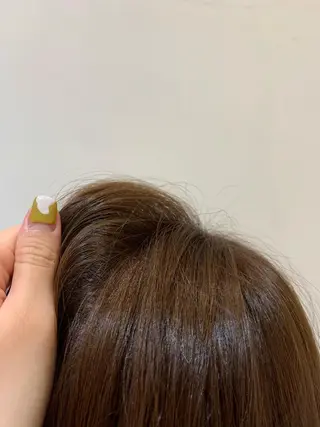 ミディアム ワタナベ アオイのヘアスタイル