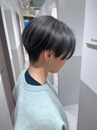 ショート カラー SALOWIN名古屋本山店所属・🍀ナガヤマ ヒデアキ🍀のヘアスタイル