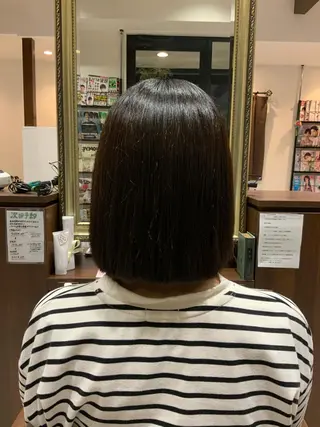 ショート 🌿ストレート🌿 髪質改善☘️シュウヤのヘアスタイル