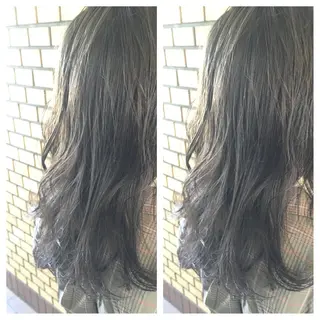 セミロング カラー サトウ レンマのヘアスタイル