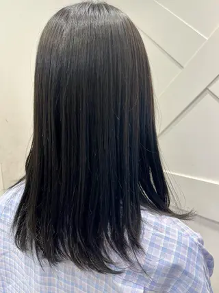 ミディアム 🫧ハイトーン個性髪 🫧マヤのヘアスタイル