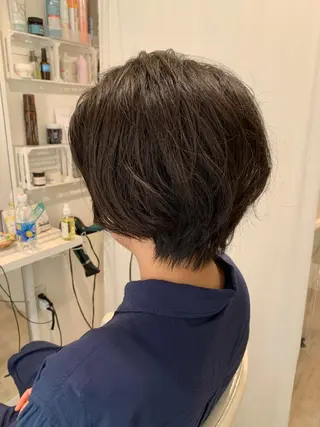 ショート ReMix 新宿店所属・タジマ ヤスヒサのヘアスタイル