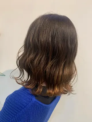 ミディアム 極艶透明感カラー💖 髪質改善/出雲つぐみのヘアスタイル