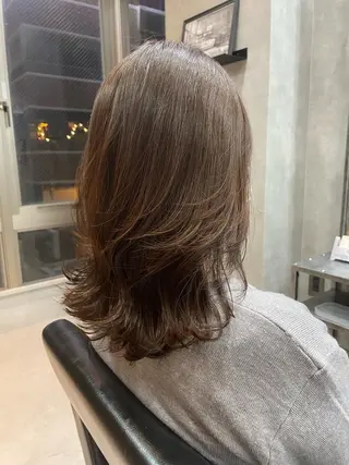 ミディアム RAWR　Hair Brio所属・髪質改善/ブリーチ /ユウキ🫧🌸のヘアスタイル