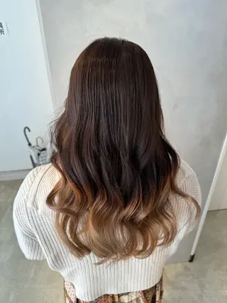 ロング カラー 透明感カラー✨艶髪 制作🌱山根あゆみのヘアスタイル