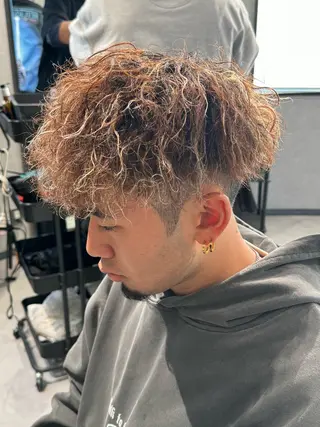ショート パーマ メンズ メンズヘア◎ なぐらのヘアスタイル