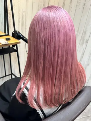 カラー ハイトーン✨ブリーチ ✨高田めぐみのヘアスタイル