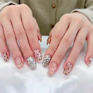 ネイル 【大垣ネイル】 ゆうか🩵のネイルデザイン