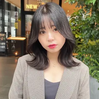 ミディアム カラー 🦋韓国系指名No1 店長/圓山 祐也🦋のヘアスタイル