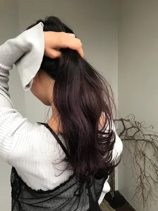 ロング 大嶋 宏隆のヘアスタイル