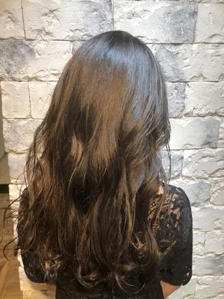 セミロング カラー AUBE HAIRazul吉祥寺所属・綺麗な髪質にしたい方 限定🌈清水 祥のヘアスタイル